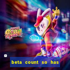 beta count so has changed pt br